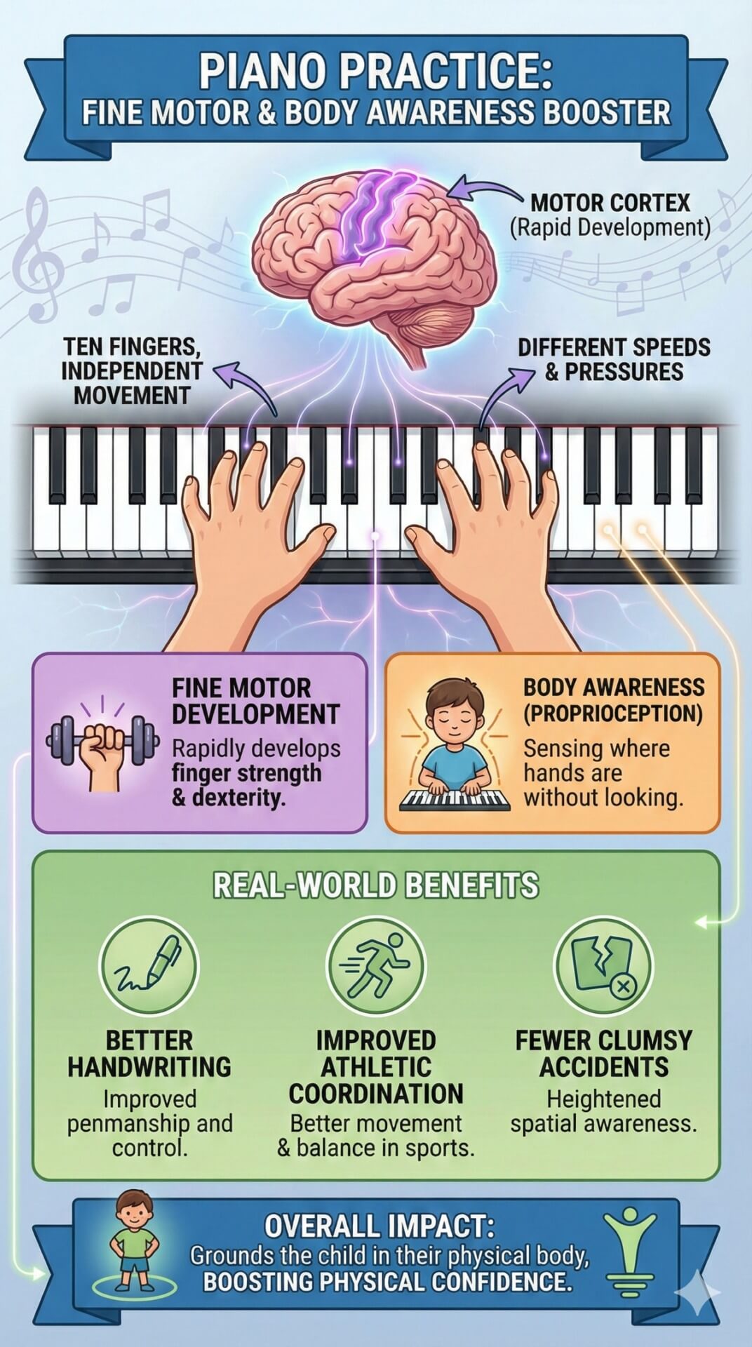 enhances fine motor development & body awareness