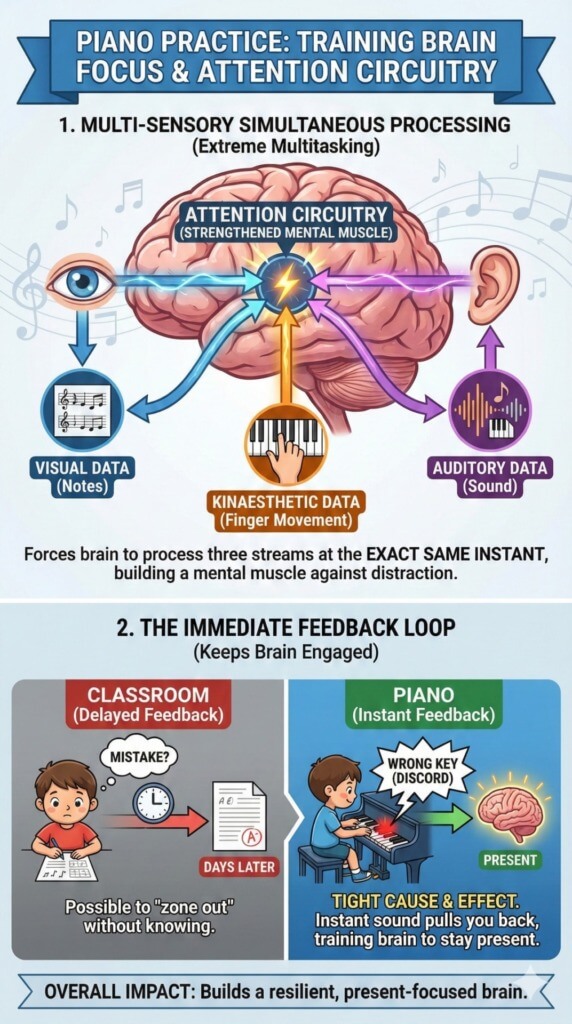 multi sensory simultaneous processing